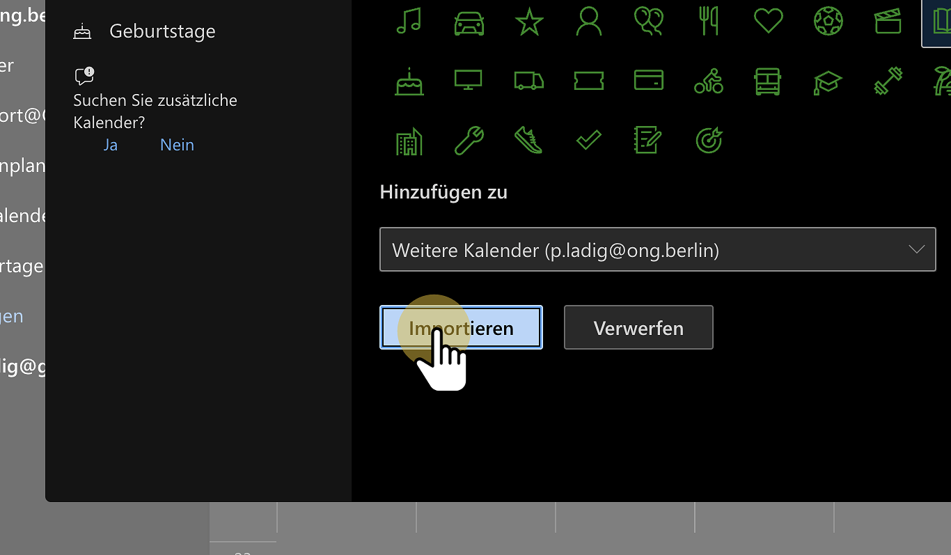Schritt 11: Importieren